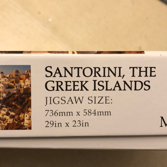 Santorini Jigsaw Puzzle by Mindbogglers - Picture 3 of 3